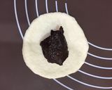 手ごね☆バター無☆もちチョコクリームぱん作り方15写真