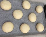 手ごね☆バター無☆もちチョコクリームぱん作り方18写真
