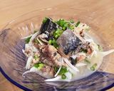 コストコ＊カンタン酢 de サバ缶マリネ作り方4写真