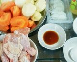 *甘塩肉じゃが~とりじゃが~*作り方1写真