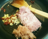 簡単時短!!鶏挽き肉のタイ風ガパオ炒め作り方3写真