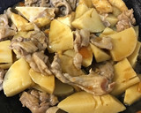 【厚揚げ】豚と筍のカレー炒め【入れた】作り方7写真