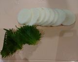 簡単一品☆長芋としそと海苔の佃煮のサンド作り方1写真