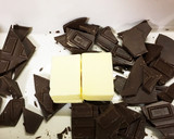 簡単 耐熱皿一つでチョコケーキ(粉無し)作り方1写真
