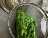 菜の花の辛子和え作り方1写真