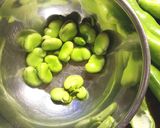 空豆とカリフラワーのかき揚げ作り方1写真