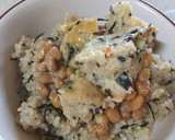納豆と豆腐のしんじょうのご飯作り方4写真