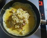 なんちゃってカレーピラフのオムライス☆作り方6写真