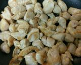節分豆で！鶏肉と炒り大豆の炒め物♪作り方5写真