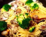 あさりと海老の濃厚チーズクリームパスタ♡作り方9写真