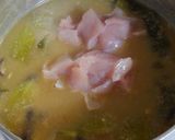 鶏むね肉とチンゲン菜 もやしのゴマ味噌煮作り方8写真