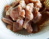 ワカメ、豆腐、鶏肉を炒めてみて!作り方2写真