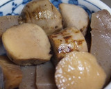 蒟蒻と里芋の炊いたん★感謝のおばんざい作り方3写真