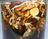 乾燥きのこと春野菜のオイスターソース炒め作り方31写真