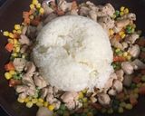節約飯♪ 簡単チキンライス♪作り方4写真