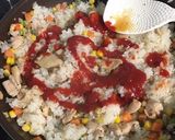 節約飯♪ 簡単チキンライス♪作り方5写真