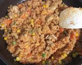 節約飯♪ 簡単チキンライス♪作り方6写真