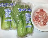 豚肉とチンゲン菜の中華風野菜炒め♪簡単作り方1写真
