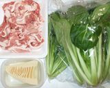 豚肉と小松菜の中華風炒め♪簡単作り方1写真