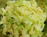 ☆キャベツだけのごま和え☆作り方5写真