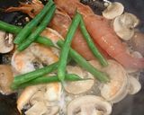海老クリームパスタ作り方7写真