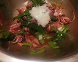 ホタルイカの釜揚げ 韓国風ユッケ丼作り方5写真