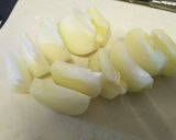 新玉ねぎの豚しゃぶ肉巻きフライ作り方1写真