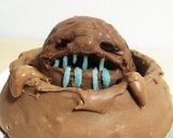 千と千尋のおクサレ様(腐れ神)チョコ作り方6写真
