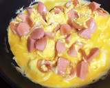 超簡単 卵と魚肉ソーセージ炒め作り方4写真