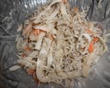 新ごぼうとちりめんじゃこのミニかき揚げ作り方3写真