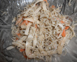 新ごぼうとちりめんじゃこのミニかき揚げ作り方3写真