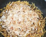 ご飯が止まらない！刻み生姜のおかか煮。作り方4写真