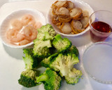 簡単 万能タレで野菜&ホタテ エビ炒め煮作り方1写真