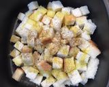 ノンフライヤーでガーリック風味のクルトン作り方4写真