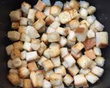 ノンフライヤーでガーリック風味のクルトン作り方7写真