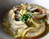 お肉みたいな車麩の卵とじ作り方7写真