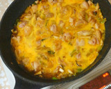 きのこ入り！とろとろたまごの親子丼作り方4写真