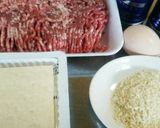 ＊和風ふわふわ豆腐のハンバーグ＊作り方1写真