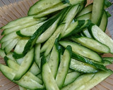 新玉ねぎときゅうりの和え物作り方1写真