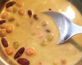 ミックスビーンズのグリーンカレー＊カフェ作り方1写真