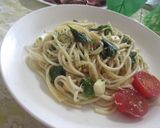 花粉症予防にたっぷり大葉のさっぱりパスタ作り方4写真