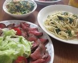 花粉症予防にたっぷり大葉のさっぱりパスタ作り方5写真