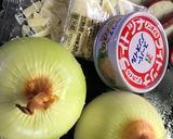 レンジでチンする簡単玉ねぎとツナの蒸し物作り方1写真