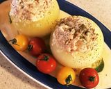 レンジでチンする簡単玉ねぎとツナの蒸し物作り方5写真