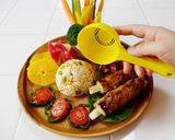 【デコ盛りしゃもじ】ワンプレートごはん作り方11写真