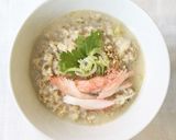 オートミールのヘルシー中華風リゾット作り方5写真