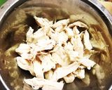 水菜と鶏ササミのヘルシーサラダ☆作り方5写真