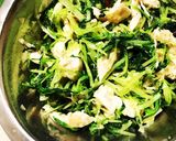 水菜と鶏ササミのヘルシーサラダ☆作り方8写真