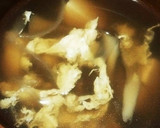 簡単！美味しくマイタケとたまごのスープ♡作り方5写真