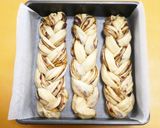 スクエア型で作る★黒糖きな粉あん食パン作り方17写真